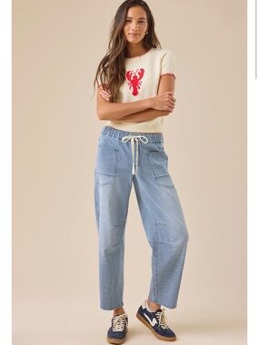 Altar’d State Striped Barrel Pants | NWT